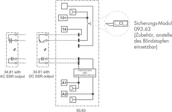 Finder Halvledarrelä 39.30.7.024.9024-1 2 A Switchspänning (max.): 24 V/DC 1 st.