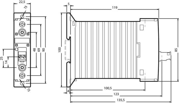 Siemens 3RF2320-1AA02 Puolijohdesuojaus Kytkentä ylikuormituksen varalta 1x NO 20 A 1 kpl