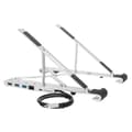 Pikkukuva 1 / 8: Targusin kannettava teline integroidulla telakalla - telakointiasema + kannettavan tietokoneen pidike - USB-C 3.2 Gen 1 / Thunderbolt 3 - HDMI - GigE