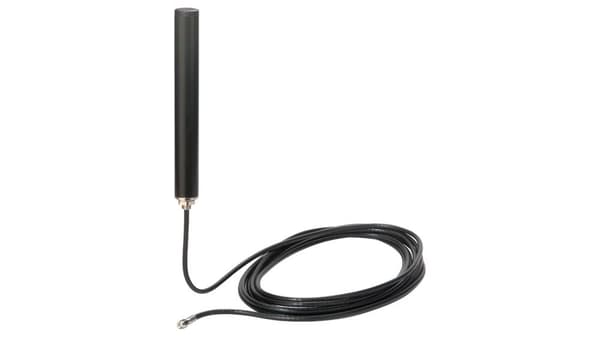 Siemens 6NH9860-1AA00 - 50 Ohm - 800 - 850 - 900 - 1800 - 1900 - 2600 MHz - Retningsbestemt antenne - 5 m - Sort - CE - ISO/IEC 11801 - TIA/EIA-568-C.
