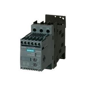 Siemens blød startmotoreffekt ved 400 V 7,5 kW motoreffekt ved 230 V 4 kW 400 V/AC mærkestrøm 17,6 A 3RW3018 (3RW3018-1BB14)