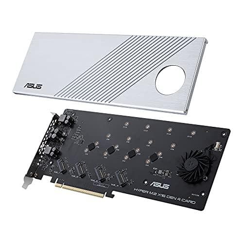 ASUS Hyper M.2 x16 Gen 4 interfacekort/adapter Intern