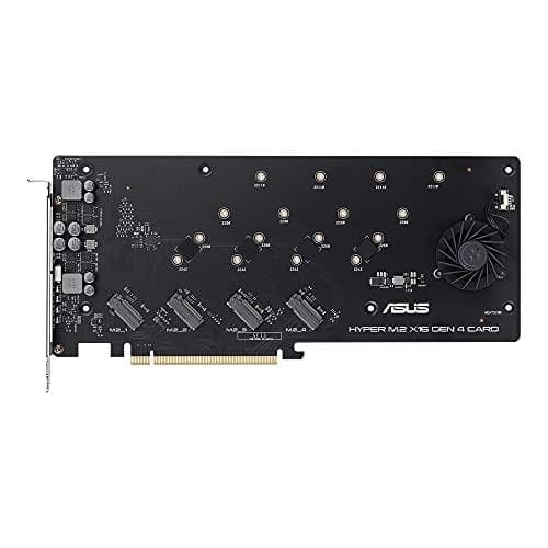 ASUS Hyper M.2 x16 Gen 4 interfacekort/adapter Intern