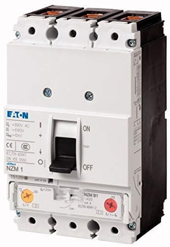 Eaton Electric GmbH Afbryder 3p-systemer/kabel Schuko NZMB1-A40 (259075)