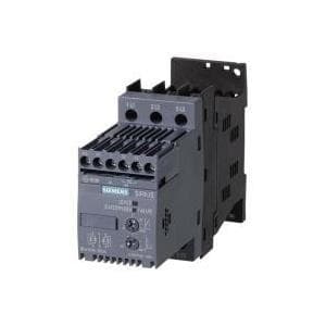 Siemens blød startmotoreffekt ved 400 V 4,0 kW motoreffekt ved 230 V 2,2 kW 400 V/AC mærkestrøm 9 A 3RW3016 (3RW3016-1BB14)