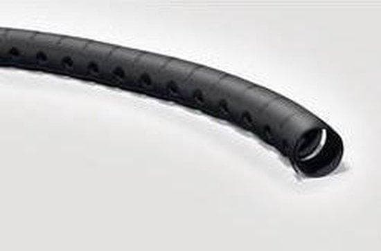 HellermannTyton beskyttelsesslange delt på langs 7,0...9,1 mm sort - 161-63101 (HWPAV08 PA6V0 BK 25) Sort