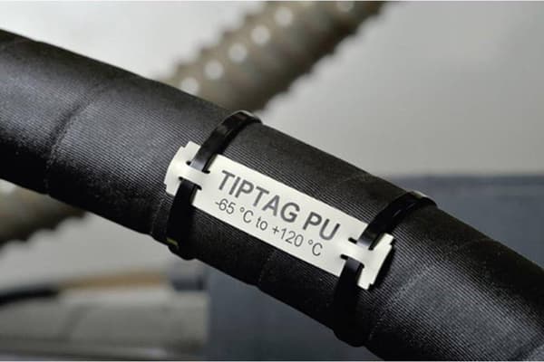 HellermannTyton TTAGPU11X65WH-PUR-WH (190) Etiketthållare 556-25012