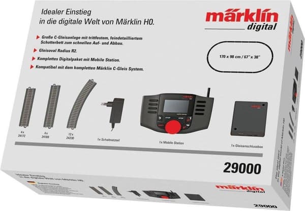 Märklin 29000 telamallin rautatieosa ja lisävaruste