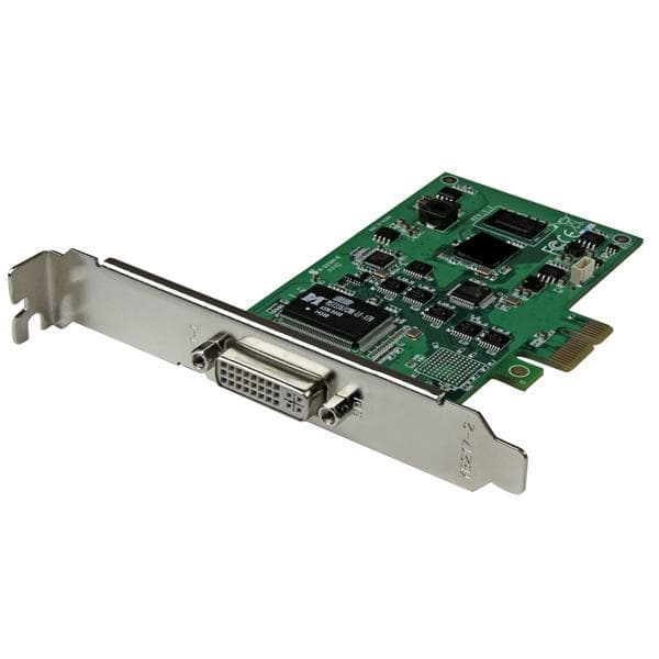 High-definition PCIe-optagelseskort - HDMI VGA DVI & komponent - 1080P - Fuldprofil & lavprofilbeslag inkluderet til understøttelse af to profiler - O