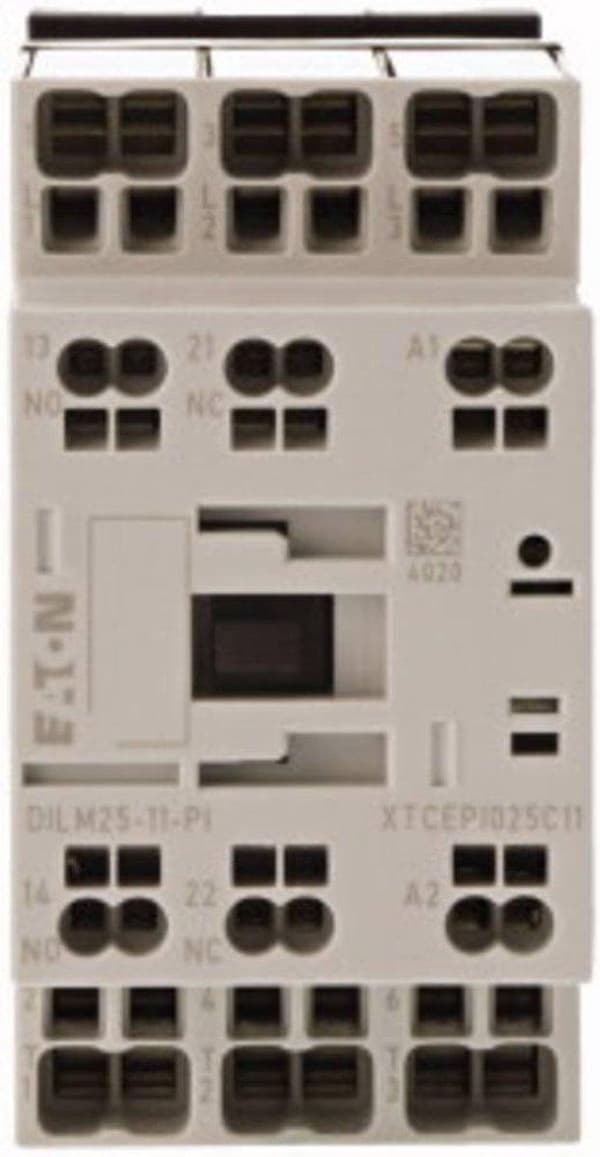 Eaton DILM25-11(RDC24)-PI Effektbeskyttelse 3x NO 11 kW 25 A 1 stk.