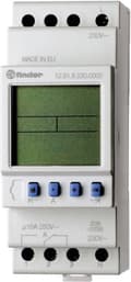 Miniatyrbillede 1 af 6: Finder 12.91.8.230.0000 Uretur til DIN-skinner 230 V/AC 1x skiftekontakt 16 A 250 V/AC Dagsprogram