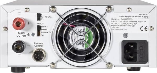 VOLTCRAFT HPS-11560 Lab strømforsyning, justerbar 1 - 15 V/DC 0 - 60 A 900 W Fjernbetjening Antal udgange 1 x