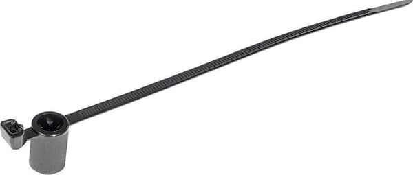 HellermannTyton 155-30602 T50SSBS5OT-E-PA66HS-BK Kabelbinder 160 mm 4,60 mm Sort Med ekspansionsanker 500 stk.