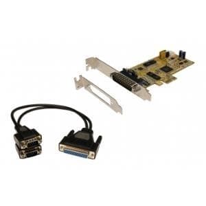 Exsys EX-45362IS - Seriel adapter - PCIe - RS-232/422/485 x 2