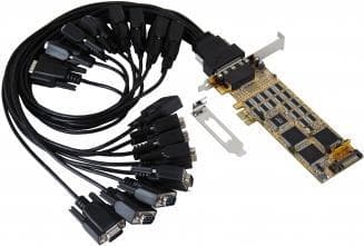 EXSYS GmbH PCIe 16S seriel RS-232-kort, SystemBase (EX-44316-2)