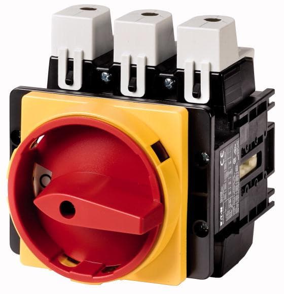 Eaton 280922 hovedafbryder, 3-polet, 160 A, nødstopfunktion, låsbar i 0 position, indbygget