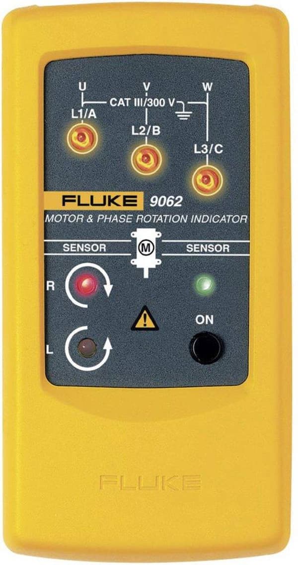Fluke 9062 roterende feltmåler CAT III 300 V LED