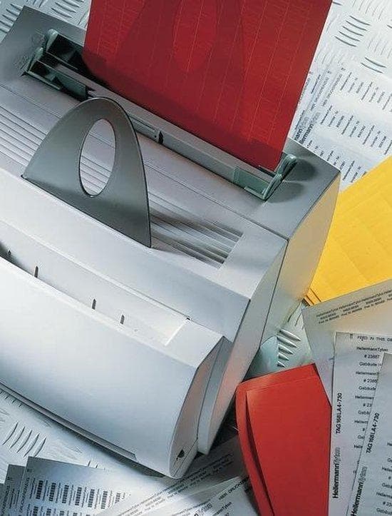 HellermannTyton Tarrat lasertulostuksen ohjauskaappien merkitsemiseen Tarrat arkkia kohti: 315 TAG121LA4-1102-YE Keltainen (594-11102)