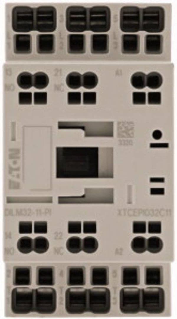 Eaton DILM32-11(230V50HZ,240V60HZ)-PI Strømbeskyttelse 3x NO 15 kW 32 A 1 stk.