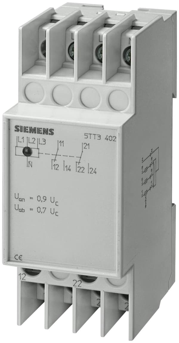 Siemens teollisuussektorin jänniterele 5TT3403