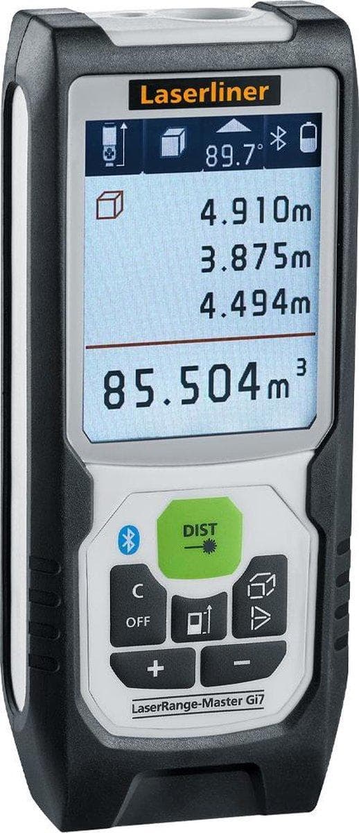 Laserliner LaserRange-Master Gi7 Pro laseravståndsmätare med Bluetooth - Grön laser - 70m