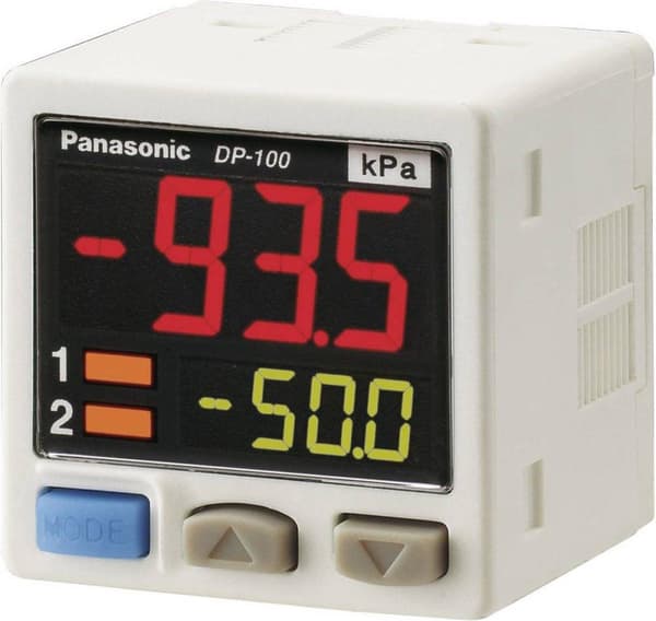 Panasonic Tryksensor 1 stk. DP-102 -1 bar til 10 bar Kabel med åbne ender (lxbxh) 42,5 x 30 x 30 mm
