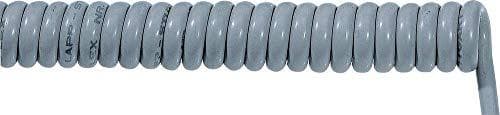LappKabel spiralkabel ÖLFLEX® SPIRAL 400 P 1000 mm / 3000 mm 7 x 1,5 mm² grå 70002706 1 stk (70002706)
