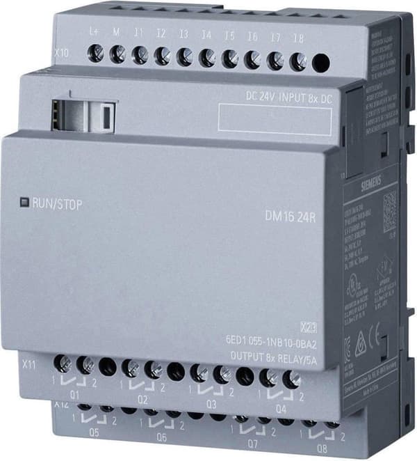 Siemens LOGO! DM16 24R 0BA2 PLC udvidelsesmodul 24 V/DC