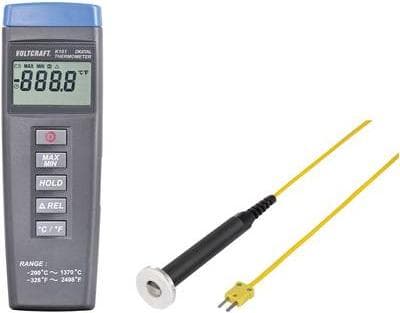VOLTCRAFT K101 + TP 302 Temperaturmåler -200 til +1370 °C Føler type K