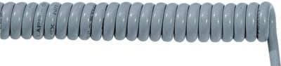 LappKabel kierrekaapeli ÖLFLEX® SPIRAL 400 P 2000 mm / 6000 mm 3 x 1 mm² harmaa 70002654 1 kpl (70002654)
