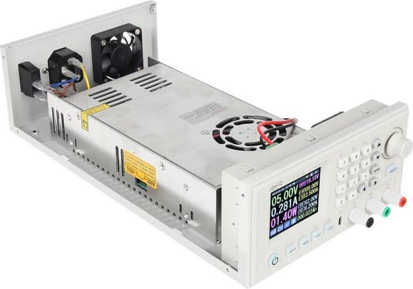 Joy-it Lab strømforsyning, justerbar 0 - 60 V 0 - 6 A 400 W USB, WiFi Fjernbetjent, Programmerbar Antal udgange 2