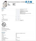 Miniatyrbillede 2 af 3: Eaton EMT6-DBK Termistor maskinbeskyttelsesrelæ 066168, 1 NO + 1 NC V 50-400 Hz, 24-240 V DC med genlukningsspærring 4015080661689