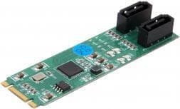 EXSYS GmbH M.2 NGFF 2-ports SATA-kort (EX-48270)