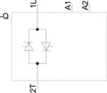 Miniatyrbillede 4 af 7: Siemens Semiconductor relæ 3RF21301AA22 30 A Koblingsspænding (maks.): 230 V/AC 1 stk.