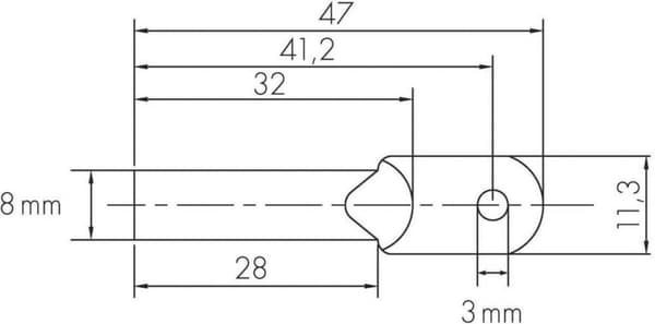 H-Tronic TS 2125 Multifunktionel temperaturkontakt -55 - 125 °C