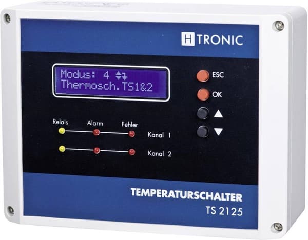 H-Tronic TS 2125 Monitoiminen lämpötilakytkin -55 - 125 °C