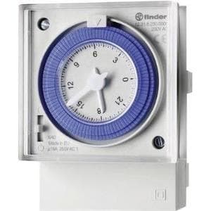Finder mekanisk tidsafbryder til frontmontering, serie 12.31 12.31.8.230.0000 230 V/50 - 60 Hz 1 skiftekontakt 16 A 250 V/AC (AC (12.31.8.230.0000)