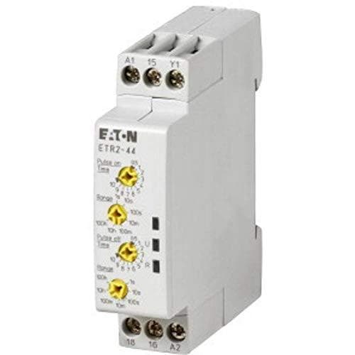 Eaton 262730 Timer, 0,05 NO - 100 H, 24-240 V AC 50/60 Hz, 24-48 V DC, 1 W, Blinkende, 2 gange