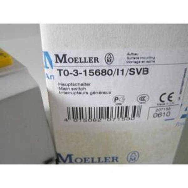 Eaton T0-3-15680/I1/SVB Kambrytare 20 A 690 V 1 x 90 ° Gul, Röd 1 st.