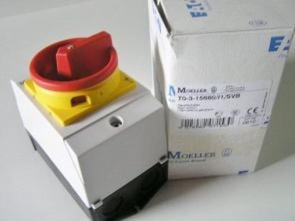 Eaton T0-3-15680/I1/SVB Knastafbryder 20 A 690 V 1 x 90 ° Gul, Rød 1 stk.