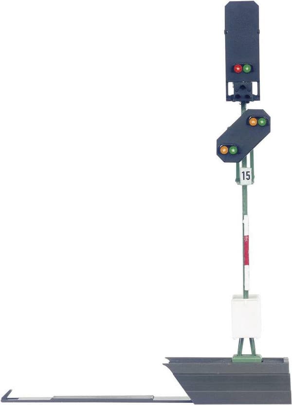 Märklin 76495 H0 Lyssignal Med forsignal Bloksignal Brugsklar model DB