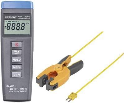 VOLTCRAFT K101 + TP 300 temperaturmåler -200 til +1370 °C sensor type K