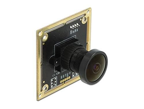 DeLOCK USB2.0 kameramodul med bredt dynamisk område - overvågningskamera - kort - farve - 1920 x 1080 - 1080p - fast brændvidde - USB2.0 - DC 5 V (963 Sort