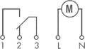 Miniatyrbillede 4 af 6: Finder 12.31.8.230.0007 Timer til frontmontering 230 V/AC 1x skiftekontakt 16 A Ugeprogram