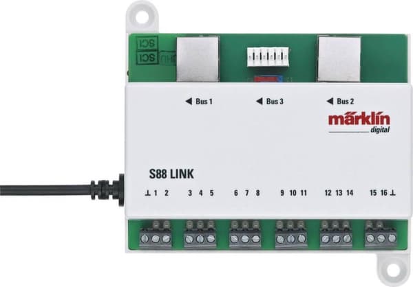 Märklin 60883 S 88-led Universal Grøn, Hvid
