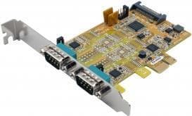 Exsys EX-45032 - Seriel adapter - PCIe - RS-232/422/485/V.24 x 2 (EX-45032)