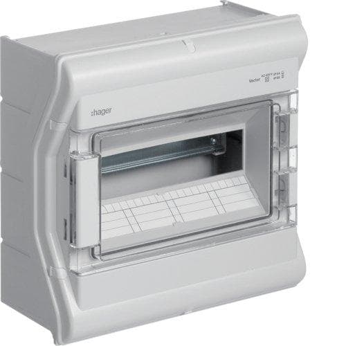 Hager Vector IP65 1x12PLE UV-stab.o.LE VE112SN (VE112SN)