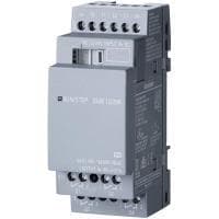Siemens STLOGO 6ED1055-1MB00-0BA2 Logo DM8 12/24R 0BA2 PLC udvidelsesmodul 24 V/DC, grå