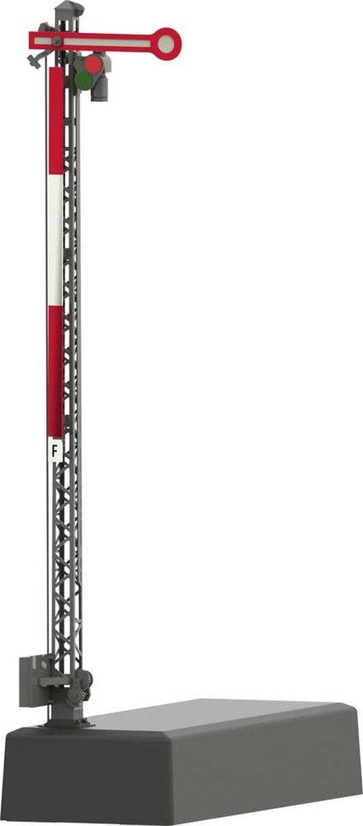 Märklin 70394 H0 Formsignal 1-arm, Mast Hovedsignal Brugsklar model