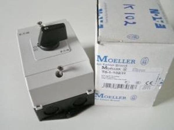 Eaton T0-1-102/I1 Knastafbryder 20 A 1 x 90 ° Grå, Sort 1 stk.